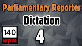 # 4 | 140 wpm | Parliamentary Reporter Dictation | 1400 words | Kailash Chandra 452 - 453 | Vol 21