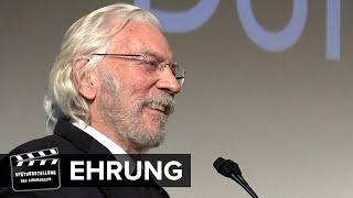 Donald Sutherland beim Zurich Film Festival fürs Lebenswerk ausgezeichnet