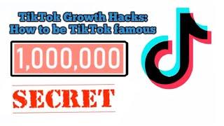 TikTok growth Hacks: How to be TikTok Famous intro