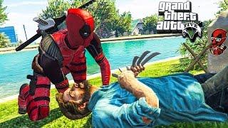 ДЭДПУЛ ВОСКРЕШАЕТ РОСОМАХУ В ГТА 5 МОДЫ! DEADPOOL ОБЗОР МОДА В GTA 5! ВИДЕО ИГРЫ ГТА MODS