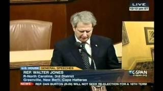 Rep.Jones: "It simply is common sense to bring our troops home now!"