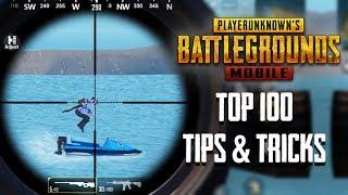 Top 100 Tips & Tricks in PUBG Mobile Compilation | Ultimate Guide To Become A Pro