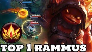 Wild Rift Rammus - Top 1 Rammus Gameplay Rank Grandmaster