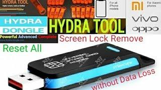 Hydra Tool Screen Lock Bypass Without Data Loss MTK Vivo Oppo Huawei All Reset New