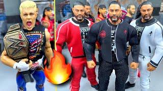 WWE ACTION FIGURE CLOSET! CUSTOM WWE FIGURE CLOTHING!