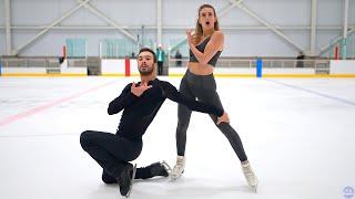 Olympic Champions in Practice: WAACKING on Ice ft. Gabriella Papadakis & Guillaume Cizeron