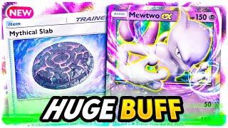 THIS Mewtwo EX Deck Got a MASSIVE BUFF with this Mini Set! - Pokemon Pocket