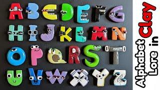 MAKING ALL 26 ALPHABET LORE LETTERS! Polymer Clay Tutorial