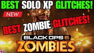 BEST BLACK OPS 6 ZOMBIES GLITCHES AFTER PATCH! NEW SOLO UNLIMITED XP GLITCH + BEST BO6 CAMO GLITCHES