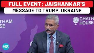 Full Event: Jaishankar's Big Message To Trump, Says This On Ukraine War…| China| India| USA| Russia