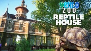 Classic REPTILE HOUSE City Zoo Style - Building, Showcase Planet Zoo