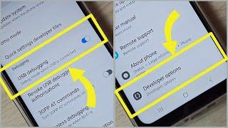 Samsung Galaxy A21s How to Enable USB Debugging Mode and Developer Options