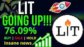 LIT Coin is Skyrocketing 76.09% | LIT Coin News and Updates!! | Crypto News