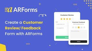 How to Create a Customer Review/ Feedback Form with ARForms (old)