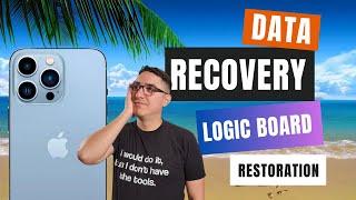 Fixing Water Damage and Recovering 200GB of Data: My Secrets to iPhone 13 Pro Max Logic Board Repair