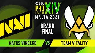CS:GO - Team Vitality vs. Natus Vincere [Overpass] Map 4 - ESL Pro League Season 14 - Grand Final