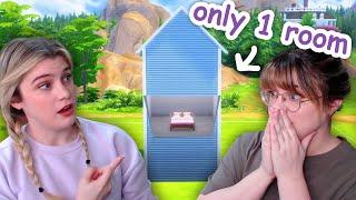we tried the hardest build challenge EVER in the sims 4