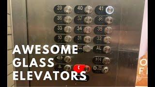 Awesome Otis Traction Elevators - Marriott Marquis, Atlanta, GA (31-41)