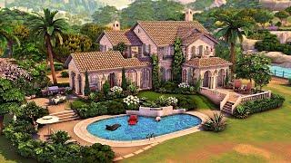 Mediterranean Dream Home | The Sims 4 Speed Build