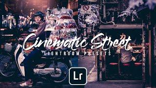 100 Cinematic Street Presets - Lightroom Mobile Presets Free DNG XMP | Cinematic Preset