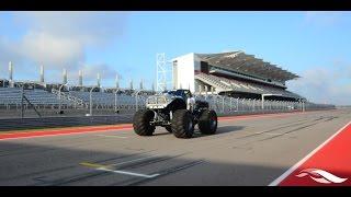 Raminator Sets Monster Truck Speed World Record at COTA