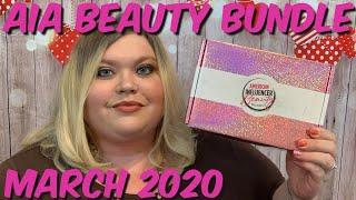 AIA Beauty Bundle Unboxing | March 2020 | Influencer Curated Box