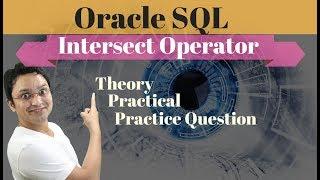 Tutorial#72 Intersect operator in Oracle SQL Database| Using Intersect Operator in Select Statement