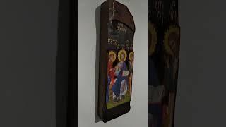 Icons (X§1)Orthodox Greek - Virgin Mary & Jesus Christ . Watch Descritpion for Infos