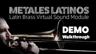 DEMO & Walkthrough METALES LATINOS VSTi Latin Brass Virtual Sound Module VST & AU Plugin #vstplugin