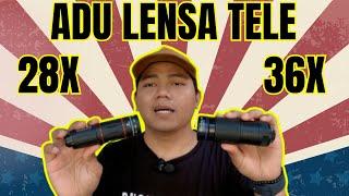 BAGUS MANA APEXEL 28X ZOOM ATAU LENSA TELE 36X ZOOM⁉️