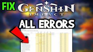 Genshin Impact – How to Fix All Errors – Complete Tutorial