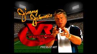 Jimmy Johnson's VR Football '98 -- Gameplay (PS1)