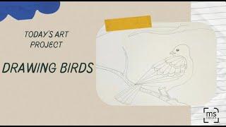 Art Therapy with Hannah Garrison: Drawing Birds