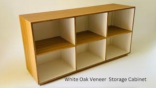 How to Build and Veneer a Cabinet - Woodworking