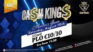  Ca$h King$ Special "Marcin's Game" 5-Card PLO €10/€10 Cash Game aus dem King's ️Hachi