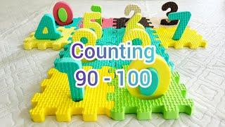 Learn to Count from 90 to 100 | Counting for Kids | Learning Videos for Toddlers