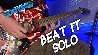 Van Halen - Beat it (guitar solo cover)