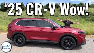 1st Look - 2025 Honda CR-V Hybrid! Surprising MPG & Space!