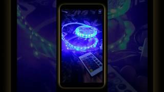 RGB LED Remote control #shorts #youtubeshorts #decoration #unboxing #gadget