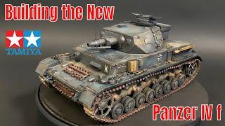 Building the New (Tamiya 1/35 ) Panzer IV ausf F  New release plastic model kit