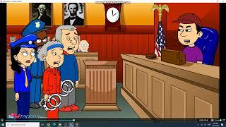 Caillou's grandparents (Harry Strack) gets arrested