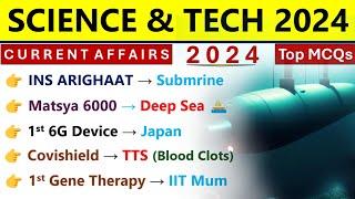 Science & Technology 2024 Current Affairs | SCI & Tech 2024 | Current Affairs 2024 | Indologus|