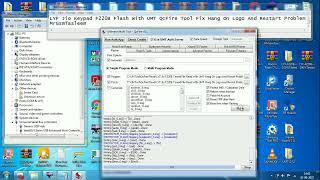 LYF Jio Keypad F220B Flash With UMT QcFire Tool Fix 100% Hang On Logo And Restart Problem