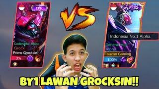 ALPHA FAUZAN GAMING VS GROCKSIN TIKTOK!!