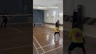 Special Trickshot for All Badminton Lovers Awesome Jatin sharma #badmintonathlete #sports #badminton