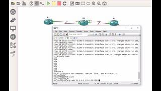 How to enable Rip routing protocol with using GNS3