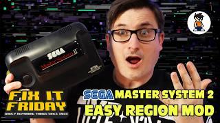 Old UK Consoles are CRIPPLED - Let's fix it - Master System 2 Switchless Region Mod