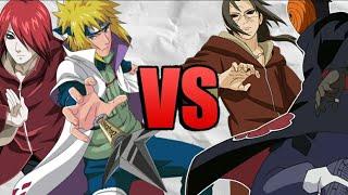 Minato & Edo Nagato vs Obito & Edo Itachi | SethTheProgrammer