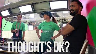 Behind The Scenes On Game Day Against Northern Superchargers & Chatting with Dinesh Karthik