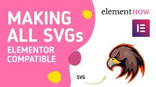 How To Make ANY SVG Work With Elementor  Color And Sizing Settings